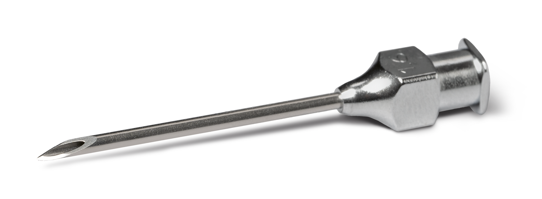 Needle bevel zoom RVB